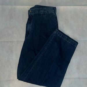 Savane pleated denim 36 X 30 with 10 1/2 inches wide